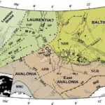 Lyngsie, S.B. & Thybo, H.. (2007). A new tectonic model for the Laurentia−Avalonia−Baltica sutures in the North Sea: A case study along MONA LISA profile 3. Tectonophysics. 429. 201-227. 10.1016/j.tecto.2006.09.017.