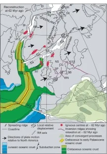 Nielsen, S., Stephenson, R. & Thomsen, E. Dynamics of Mid-Palaeocene North Atlantic rifting linked with European intra-plate deformations. Nature 450, 1071–1074 (2007).