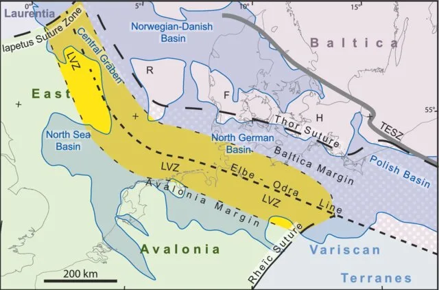 Smit, Jeroen & Van Wees, J. & Cloetingh, Sierd. (2016). The Thor suture zone: From subduction to intraplate basin setting. Geology. 44. G37958.1. 10.1130/G37958.1.