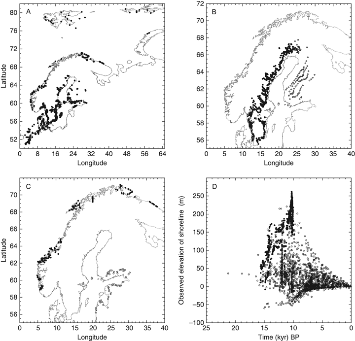 Kurt Lambeck, Catherine Smither, Paul Johnston, Sea-level change, glacial rebound and mantle viscosity for northern Europe, Geophysical Journal International, Volume 134, Issue 1, July 1998, Pages 102–144